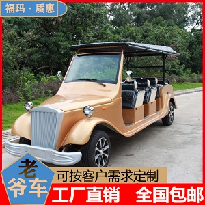 电动老爷车8座香槟金FM-FHLX083